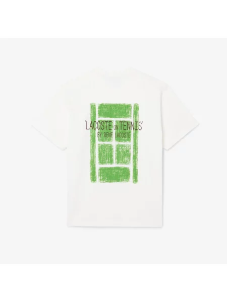 Футболка Lacoste белая