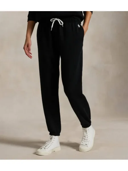 POLO RALPH LAUREN Pantaloni de trening | Relaxed fit negru