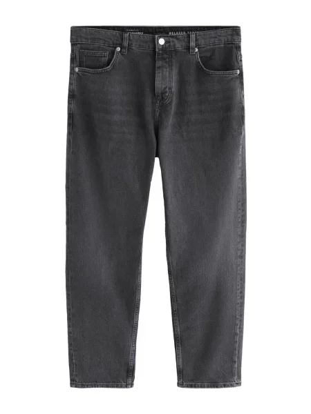 Next Kavbojke denim črn