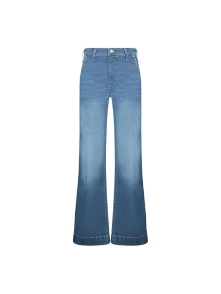 7 For All Mankind Jeansy Kobieta Dzwony Jeansyy Aw 25 niebieski