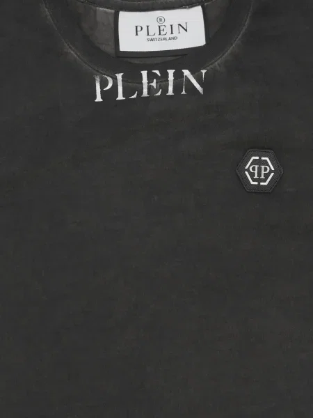 Koszulka dziecięca Philipp Plein czarna