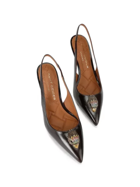 Pantofi cu toc Kurt Geiger London maro