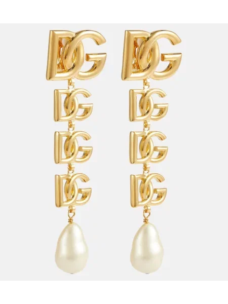 Kolczyki Dolce&gabbana żółte