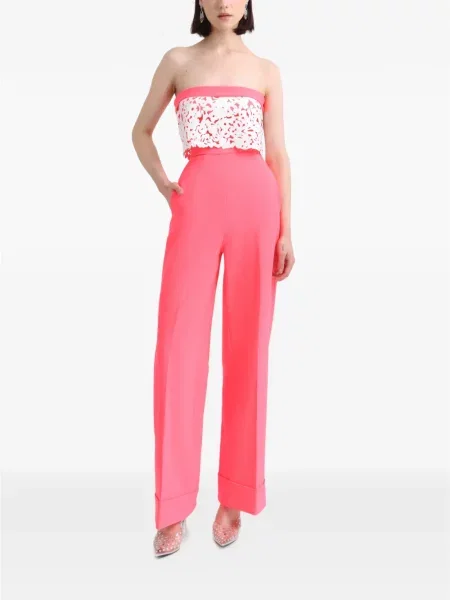 Pantaloni Gemy Maalouf roz