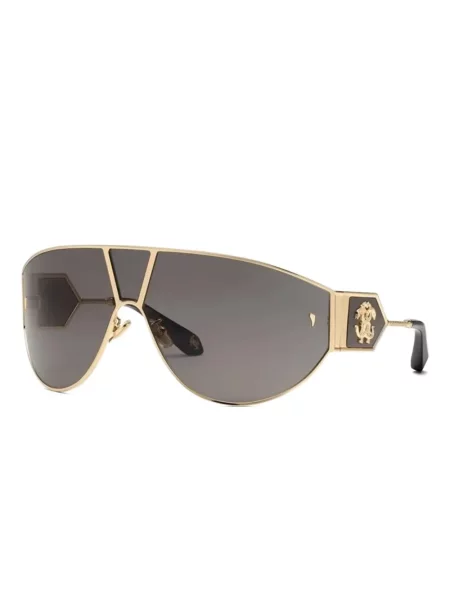 Ochelari de soare Roberto Cavalli cu imprimeu geometric cu autograf