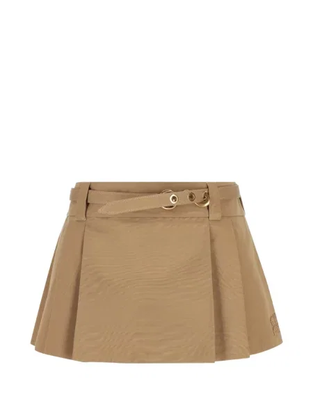 Cu centură fusta mini Miu Miu