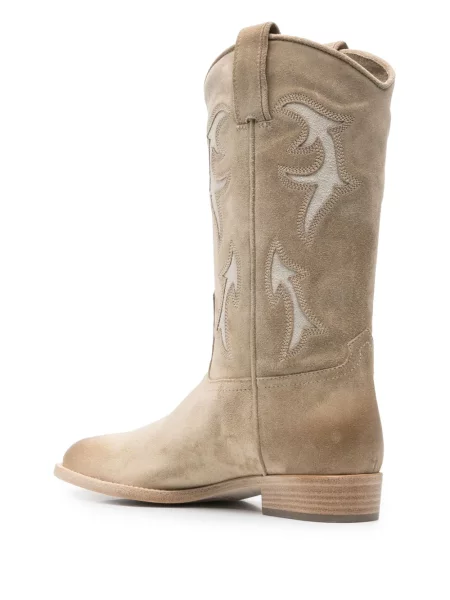 Botine Sartore din piele de căprioară
