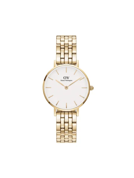 Daniel Wellington óra Petite 28 sárga női fehér