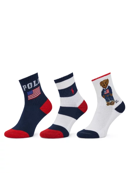 Dolge nogavice Polo Ralph Lauren Pisana modra