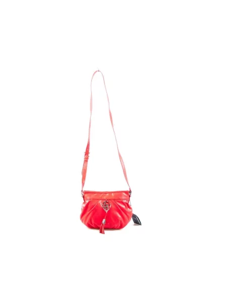 Torebka crossbody Armani Jeans skórzana czerwona