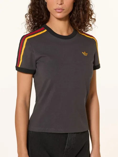 Adidas Originals Koszulka grau czerwona