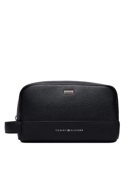 Tommy Hilfiger kosmetyczka damska z imitacji skóry czarna