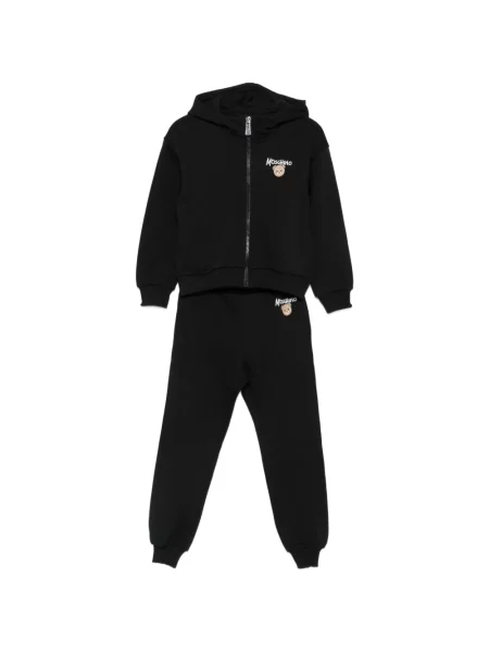 Komplet dresowy dziecięcy Moschino czarny