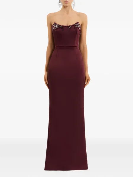 Rochie maxi Rebecca Vallance de costum roșu