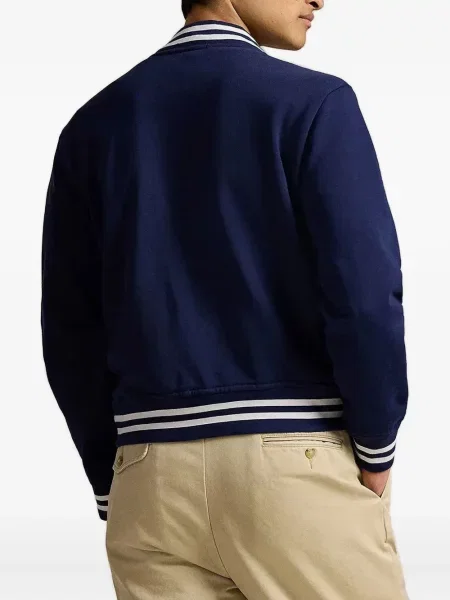 Slip de baie Polo Ralph Lauren cu imagine din jerseu alb