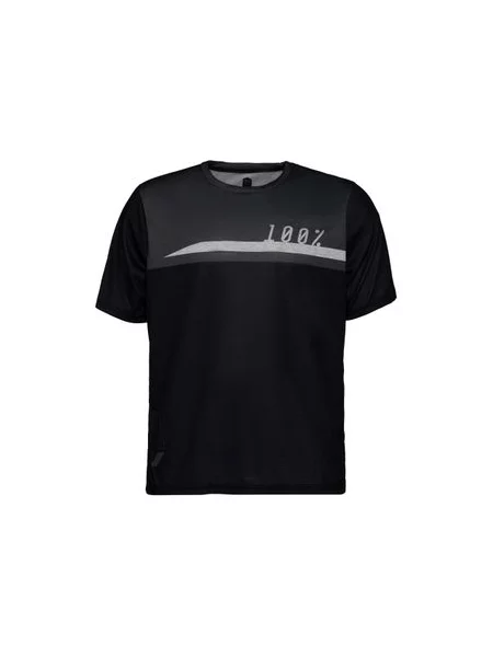 Велофутболка Airmatic Jersey black charcoal чорна