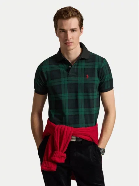 Polo Ralph Lauren Поло Темно-зелений зелене