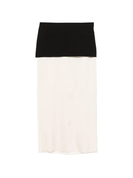 Fustă midi Patrizia Pepe până la genunchi