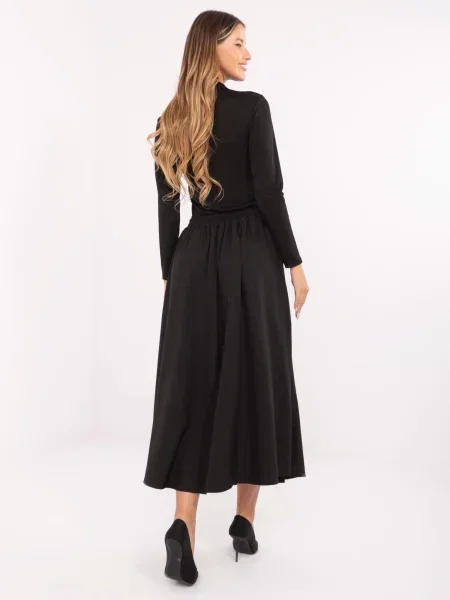 Maxi fusta maxi Rue Paris negru