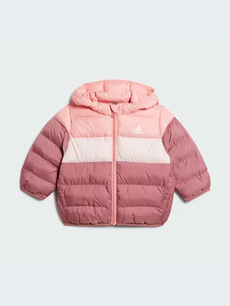 Детская куртка Adidas розовая