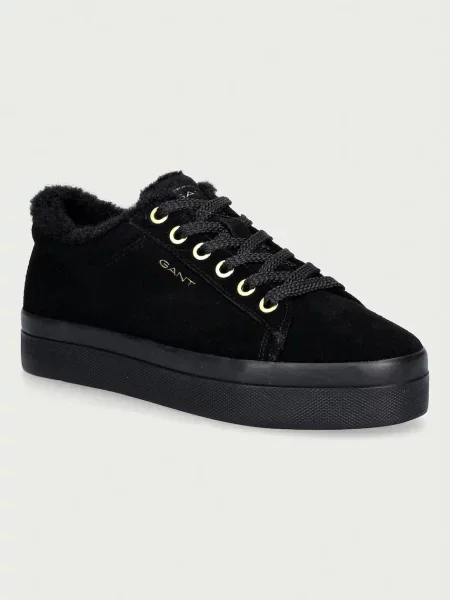 Gant Avona sneakers pentru femei din piele întoarsă negru