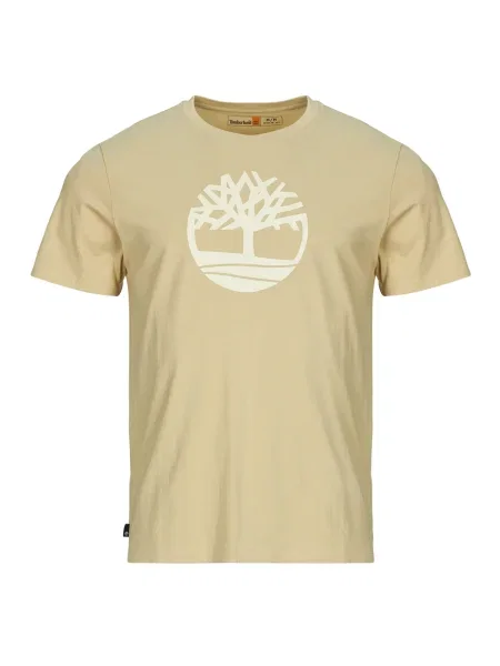 Tricou Timberland scurt bej