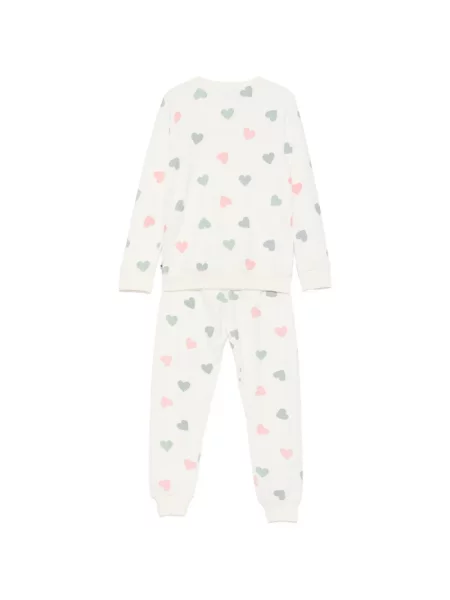 Piżama dziecięca Petit Bateau biała