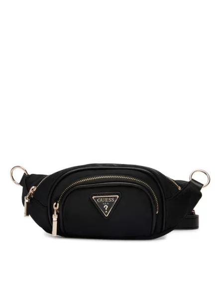 Τσάντα μέσης Guess μαύρο
