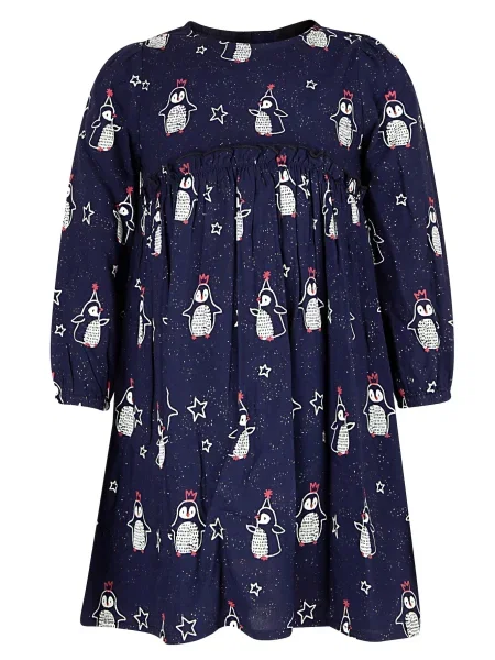 Happy girls Rochie bleumarin