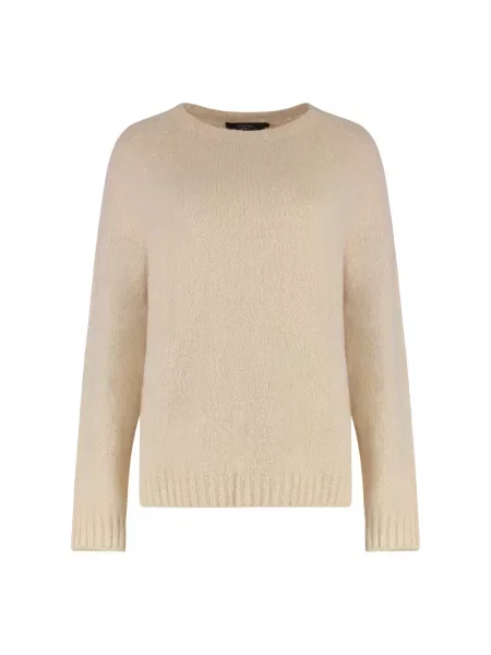 Weekend Max Mara Sweter Ghiacci beżowy
