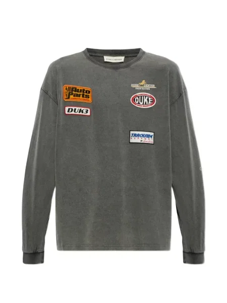 Lung tricou Duke & Dexter gri