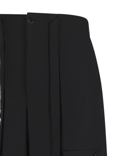 Pantaloni cargo Jil Sander negru