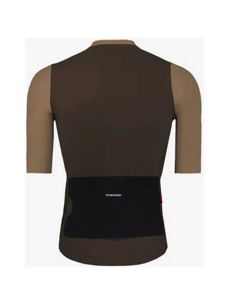 Koszulka rowerowa Etxeondo Alde Color Edition brązowa M czarna