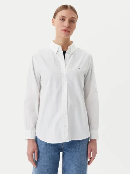Tommy Jeans Cămașă alb