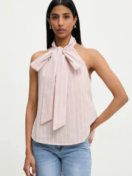 Блуза Answear Lab с десен розово