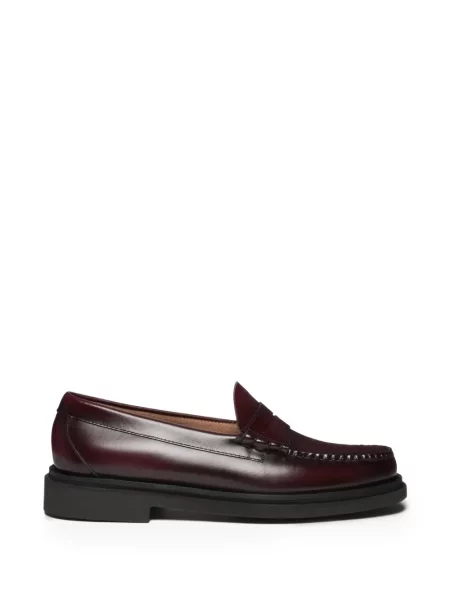 Pantofi loafer G.h.bass din piele roșu