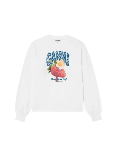 Bluza Ganni biała