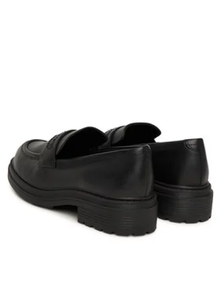 Clarks Mokasinai Edge juoda