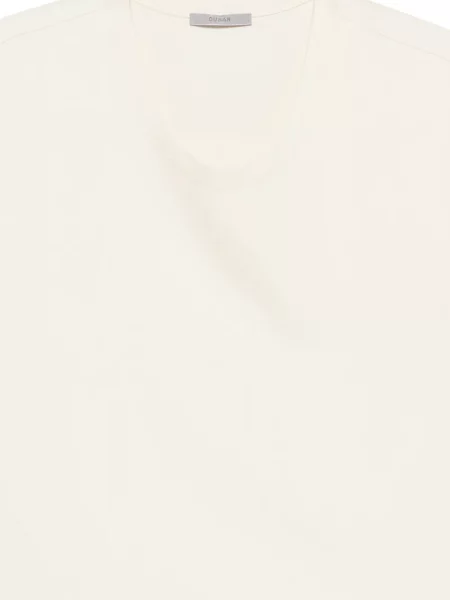 Top Dusan cu decolteu rotund