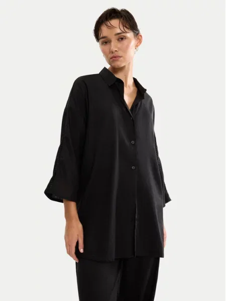 Triumph Cămașă pijama Summer Wear negru