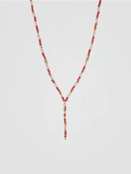 Reserved Colier cu mărgele multicolor