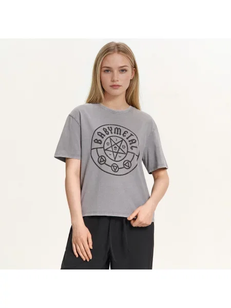 Футболка Cropp серая