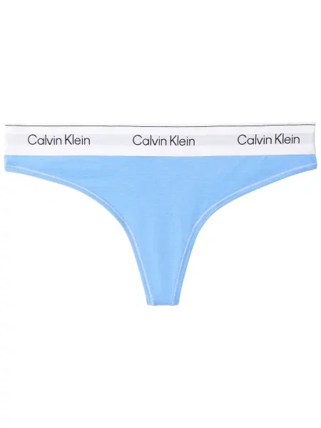 Calvin Klein Underwear Στρίνγκ Γαλάζιο λευκό