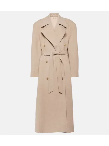 Palton Magda Butrym din cașmir bej