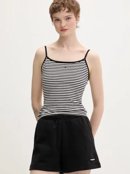 Top Tommy Jeans černý