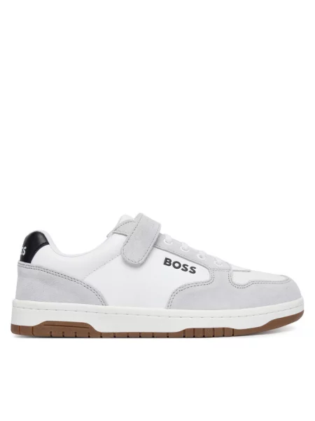 Sneakersy BOSS białe