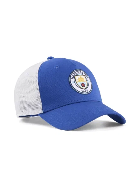PUMA Czapka typu trucker Manchester City KING Akcesoria OSFA niebieski