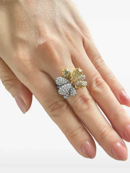 Inel Hyt Jewelry cu model floral