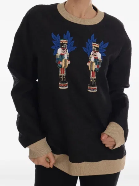 Sweter Dolce And Gabbana czarny