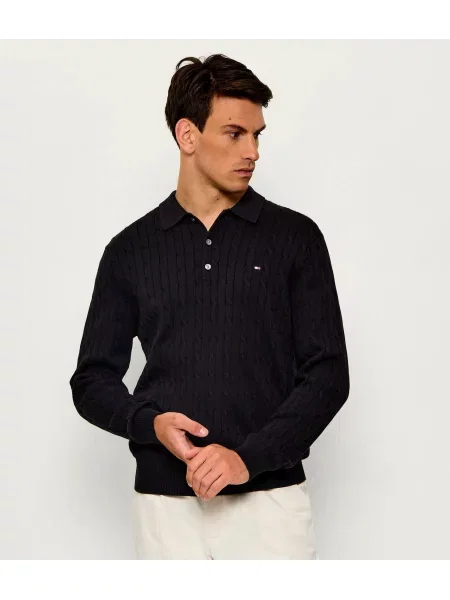 Tommy Hilfiger Pulover negru
